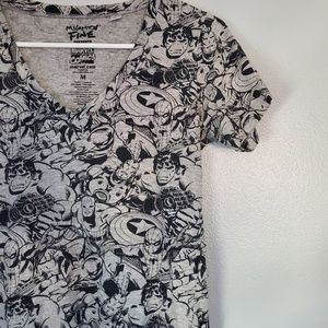 marvel captain America the hulk t shirt